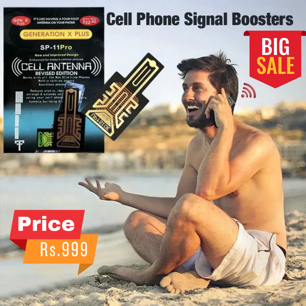 Portable Signal Booster/Enhancement Stickers for ALL MOBILES